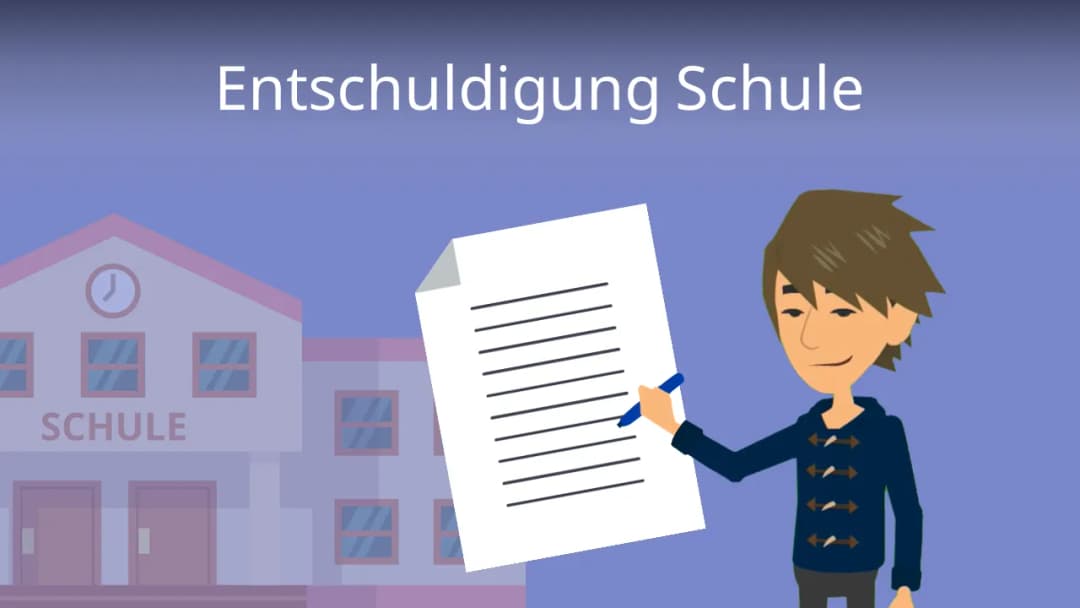 So schreiben Sie eine perfekte Entschuldigung vom Unterricht für Ihre Schule