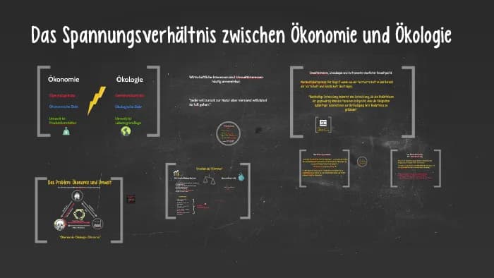 Ökonomie und Ökologie im Unterricht: Spannungen verstehen und lösen